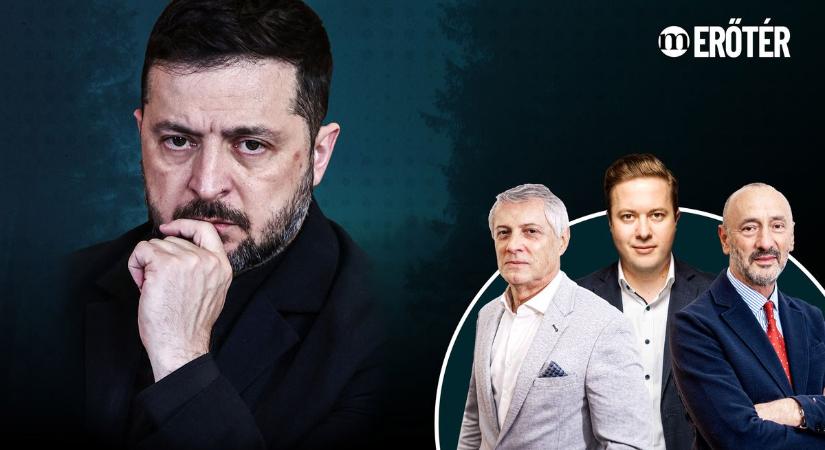Korrupciós vádak Amerikából: Zelenszkij hatalma meginog? – Erőtér: Földi László és Horváth József