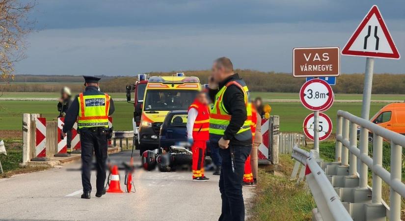 Halálos baleset történt a dunántúli hídon