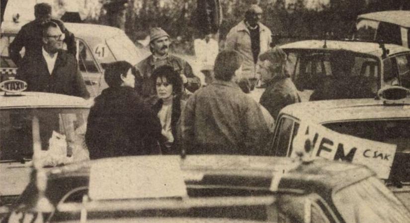 Megbénult Szabolcs megye közlekedése, a boltokban nem volt kenyér: 35 éve éltük át a taxisblokádot