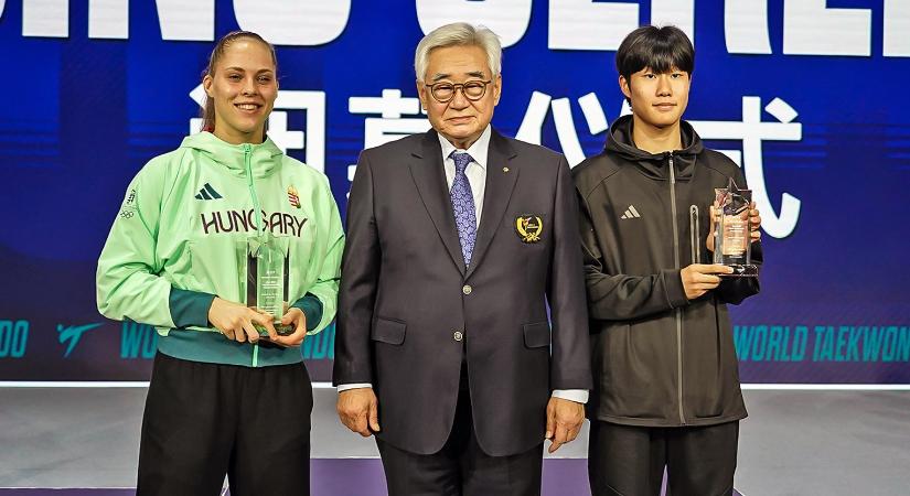 Márton Luana lett a taekwondó-vb legértékesebb versenyzője