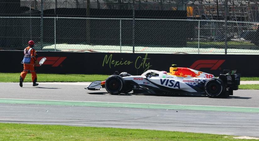 A szervezők Liam Lawsont okolják, amiért majdnem elütött két pályabírót