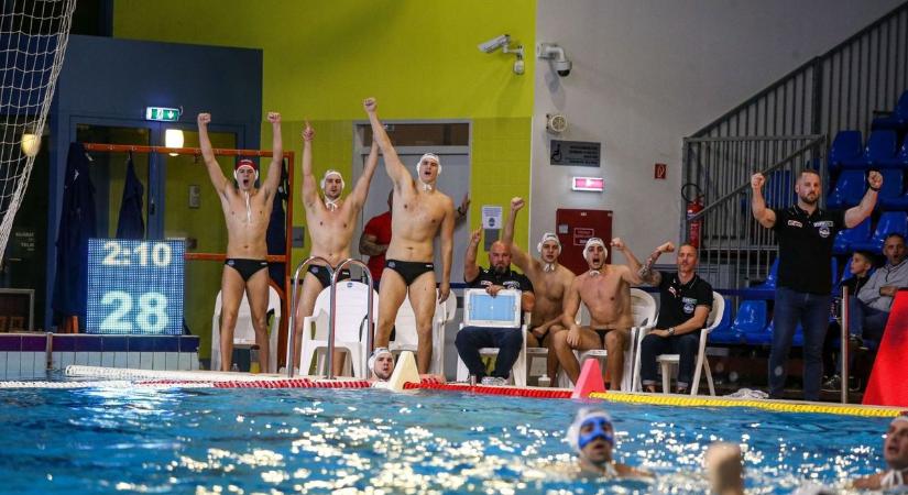 Hatalmas vízicsatában verte a Dózsa a Triesztet