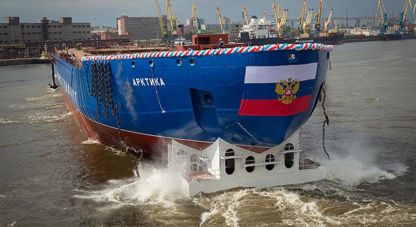 Ötéves az Arktika atomjégtörő