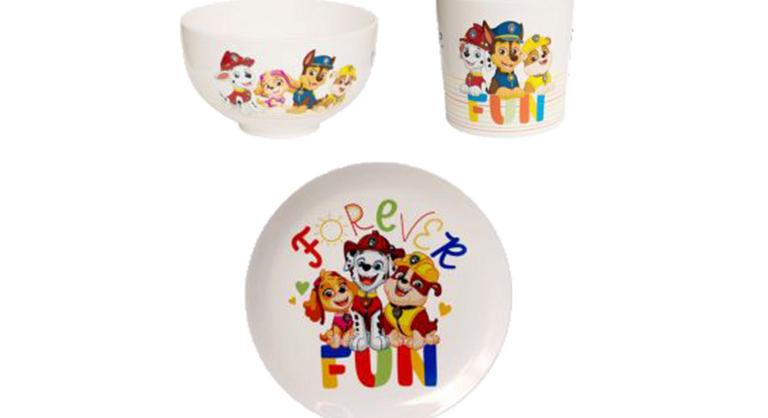 Veszélyes lehet a gyerekek kedvenc mesemintás tányérja: Mancs őrjáratos konyhai eszközöket kellett visszahívni