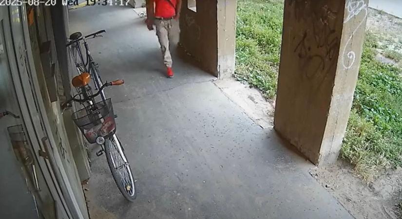 Világbajnok álcával próbálta leplezni kilétét a debreceni biciklitolvaj, ám a kamera mindent megörökített – videóval