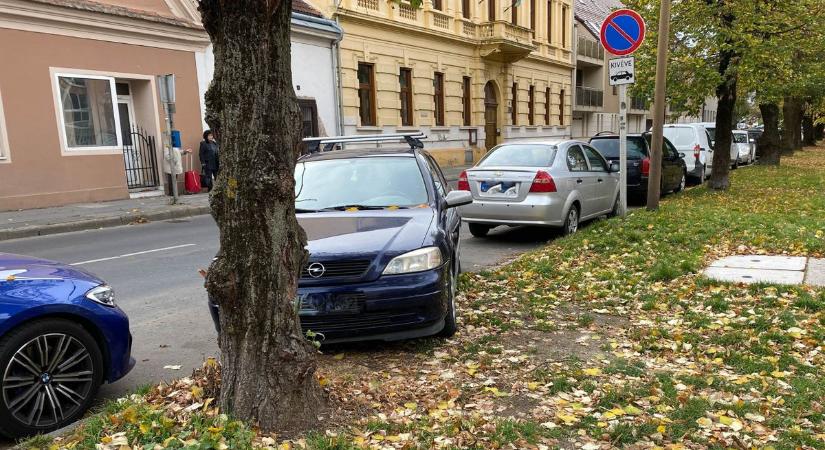 Ha nem látod, nem hiszed el, hogyan parkolt két autós a zalai városban!