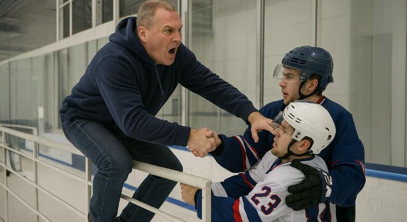 Botrány tört ki a kaposvári jégkorongmérkőzésen