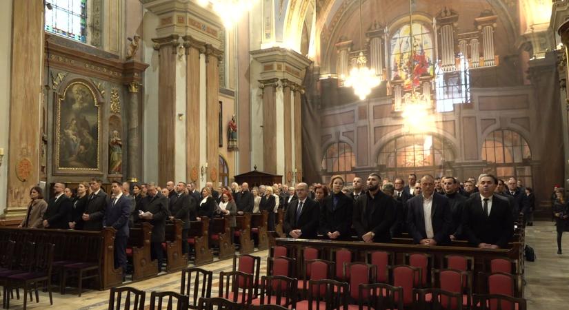 Szentmisén emlékeztek Pásztor Istvánra