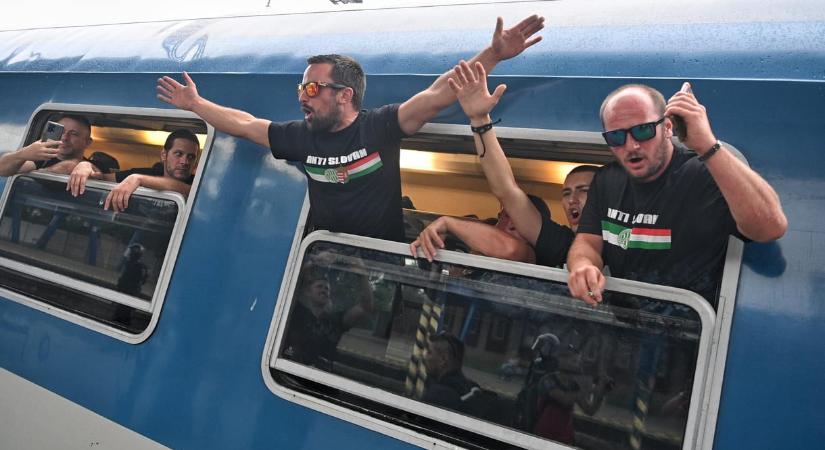 Osztrák vasúttársaság: Tűzijátékoztak a Fradi-szurkolók a vonaton, ezért nem mehettek tovább Salzburgba