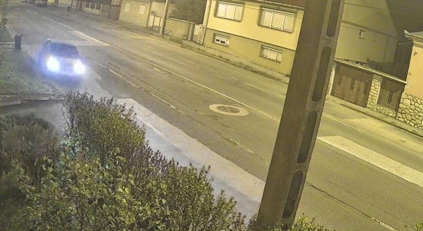 Megdöbbentő, mit tarolt le egy egri autós, felvette a kamera