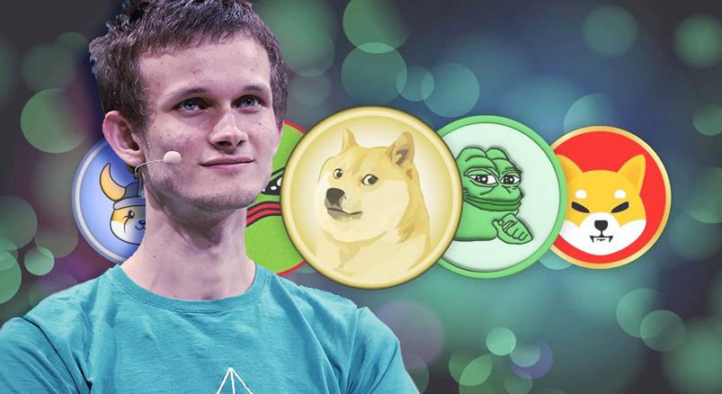 Ingyen kapta a milliókat érő mémcoinokat, de inkább tovább adja őket Vitalik Buterin