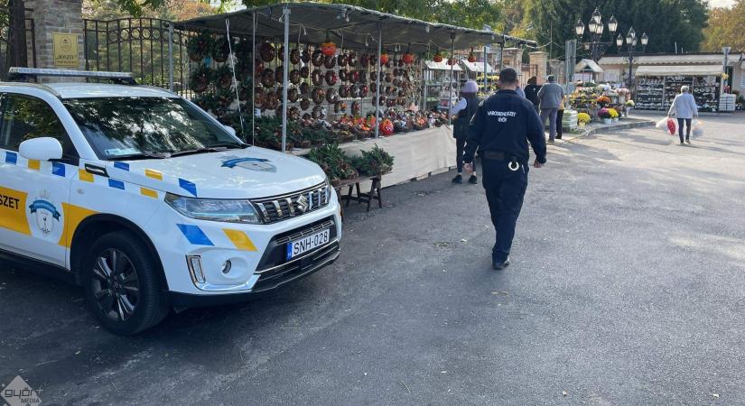 Városrendészet Győr: halottak napján is vigyáznak ránk