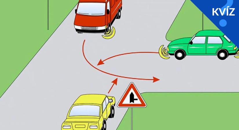 KVÍZ: Tudod, kinek van elsőbbsége? 10-ből 8-an nem tudják, pedig van jogosítványuk