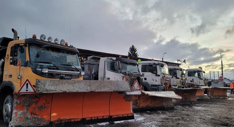 Téli útkarbantartás: Hargita megyében 36 hókotró dolgozik majd a megyei besorolású utakon