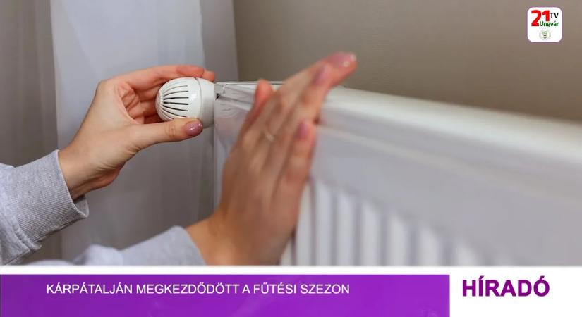 Kárpátalján megkezdődött a fűtési szezon (videó)