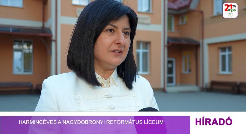 Harmincéves a Nagydobronyi Református Líceum (videó)