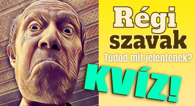 Kvíz: 10 régi szó, amiről már nem biztos, hogy tudod mit jelent. Lássuk, sikerül-e jól válaszolni?