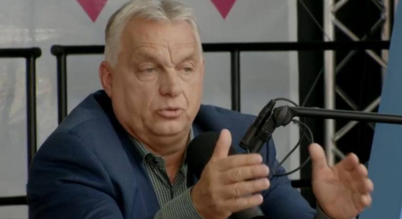 Orbán azon kesereg, hogy Ukrajna “nem tudja elfogadni”, hogy elveszítette a területe 20-22 százalékát