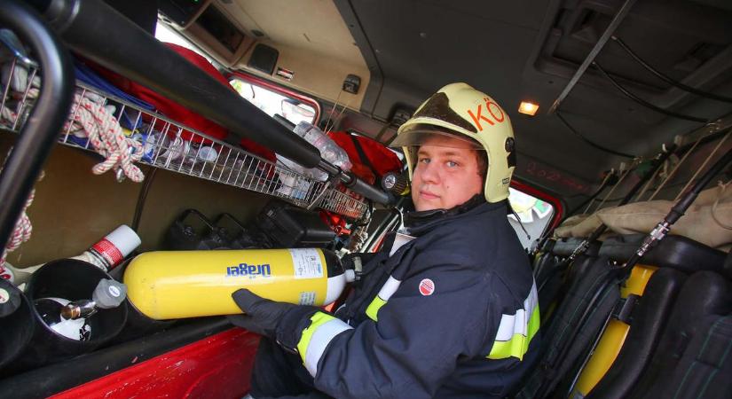 Kőszegi példakép – Gadó Áron példáján keresztül népszerűsítik a tűzoltó és mentő hivatást
