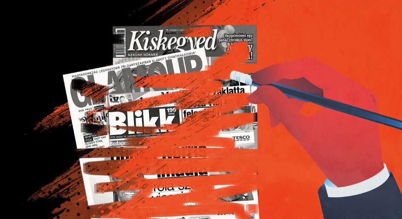 Tovább szűkült a sajtószabadság: a Blikket és a Glamourt is épp felzabálja a NER