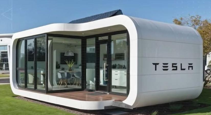 Elon Musk bemutatta a Tesla Tiny House-t