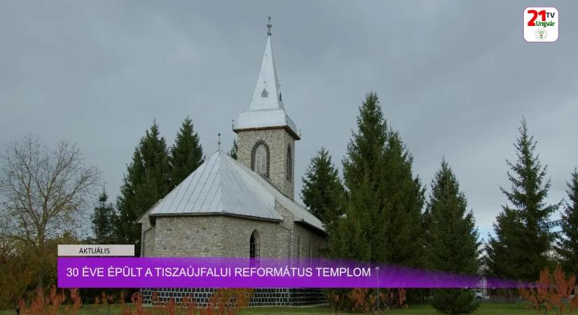 Aktuális (2025.10.31) - 30 éve épült a tiszaújfalui református templom (videó)