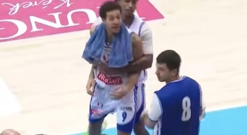 Begőzölt a zalaegerszegi kosárlabdázó – ököllel verte orrba a szurkolót (VIDEÓ)