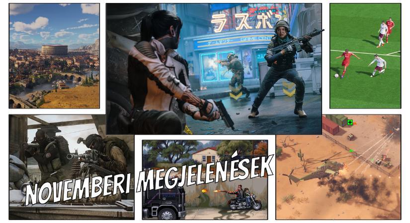 Várható megjelenések – 2025. november