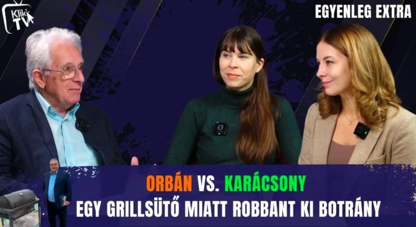 Orbán vs. Karácsony: egy grillsütő miatt robbant ki botrány