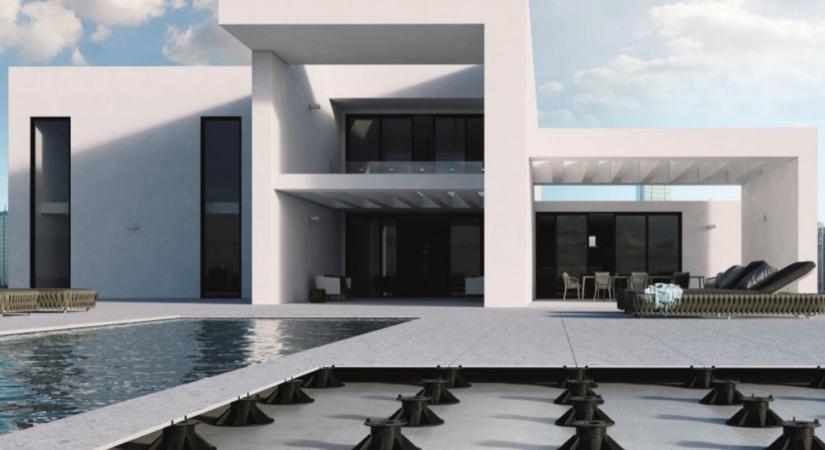 Ilyen a jövő teraszburkolata - ismerd meg az álpadló rendszer titkait!