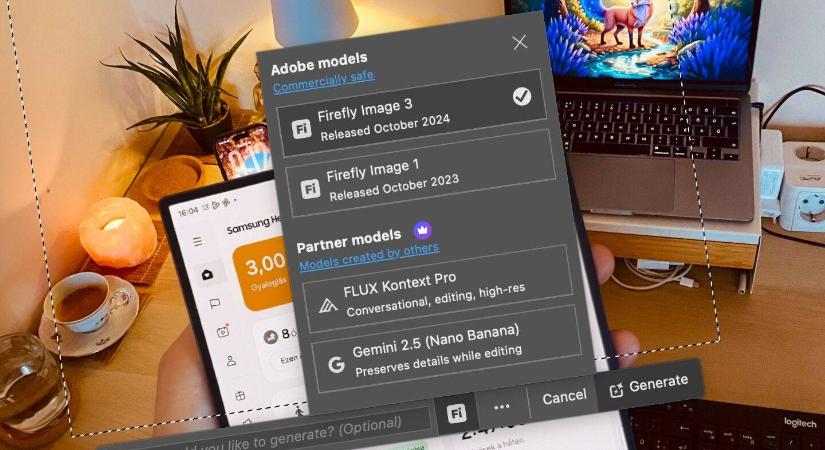 Harmonizálás és AI-alapú nagyítás a Photoshopban, új modellekkel is