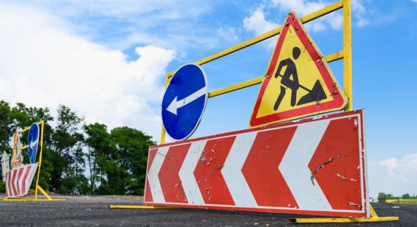 Több főúton várható félpályás útzár