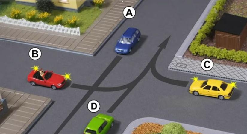 Ezt a kereszteződést sokan elrontják – Te tudod, mi a helyes áthaladási sorrend?