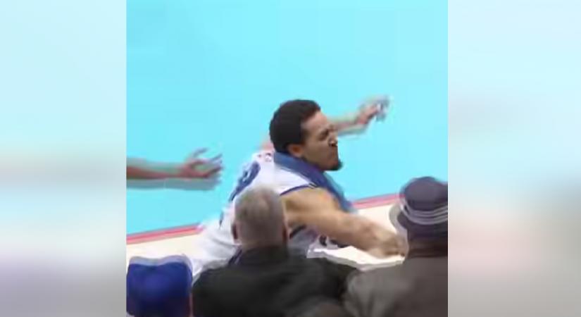 Azonnali hatállyal kirúgta a ZTE a kosarast, aki megütött egy szurkolót