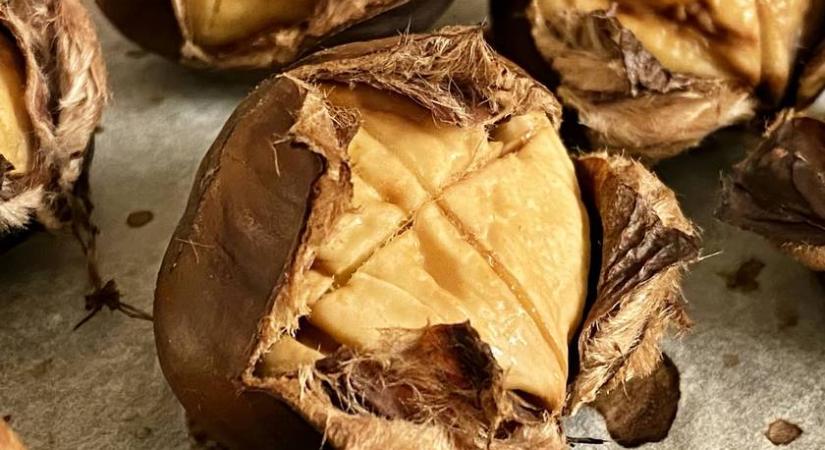 Sült gesztenye air fryerben: gyorsabban elkészül, mint gondolnád