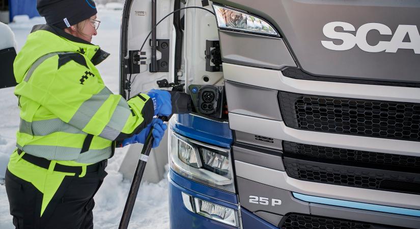 A kisvállalkozások számára indul pályázat elektromos teherautó-töltők telepítésére Svájcban