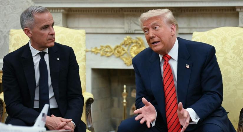 Bocsánatot kért Trumptól a kanadai miniszterelnök a vámokat ellenző reklám miatt