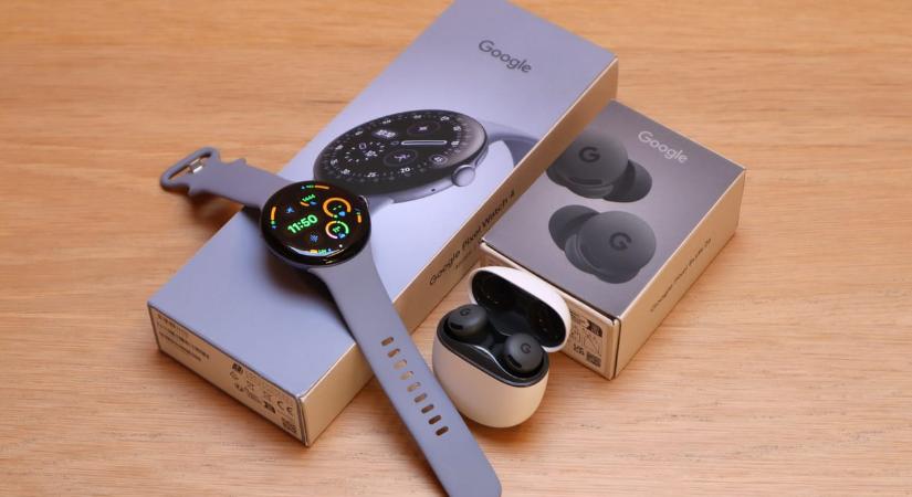 Ez a Google eddigi legjobb karórája, teszten a Pixel Watch 4 és hű társa, egy apró headset