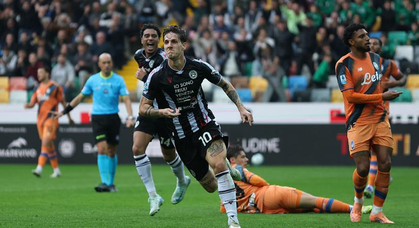 Serie A: elszenvedte első vereségét a szezonban az Atalanta – videóval