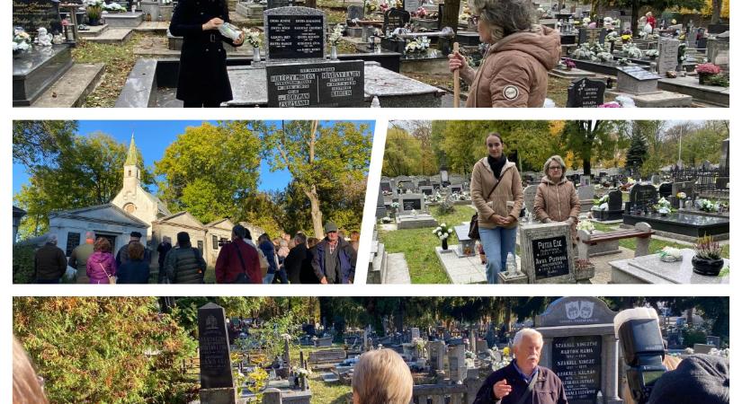 Kegyeleti séta a rimaszombati temetőkben képeken