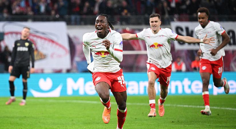 Bundesliga: odahaza nyert a RB Leipzig a VfB Stuttgart ellen és tapad a Bayern Münchenre – videóval