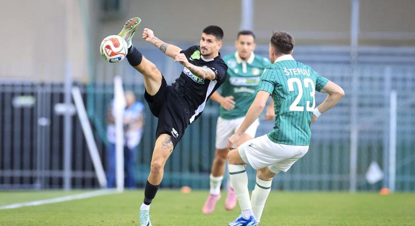 Döntetlen az ETO FC Győr ellen