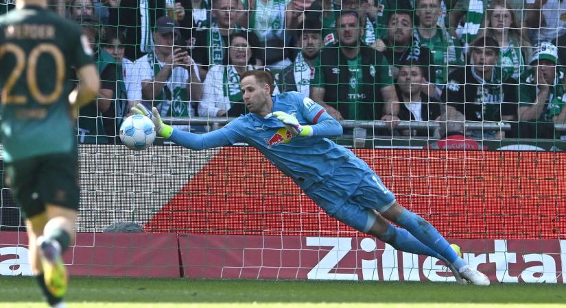 Bundesliga: Gulácsi nagyot fogott, de mindenki a kollégájáról fog beszélni a meccs után; az ex-NB I-esek nagy napja volt a Bundesligában - videó