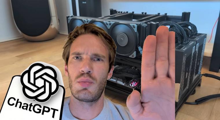 PewDiePie annyira kitanulta az AI-t, hogy meg is ijedt tőle
