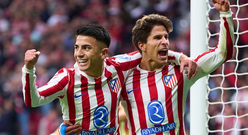 La Liga: a csereként beállt Almada vezérletével nyert az Atlético Madrid! – videóval