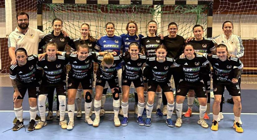 Az egriek sem tudták megfékezni a DEAC női futsalosait