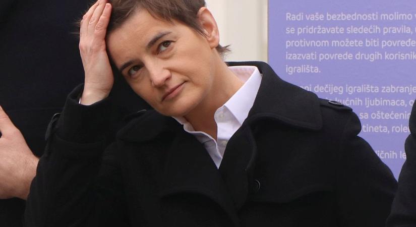 Brnabić: Jó, hogy a megmozdulás békés volt, de nekem ez egy illetlen performansznak tűnt