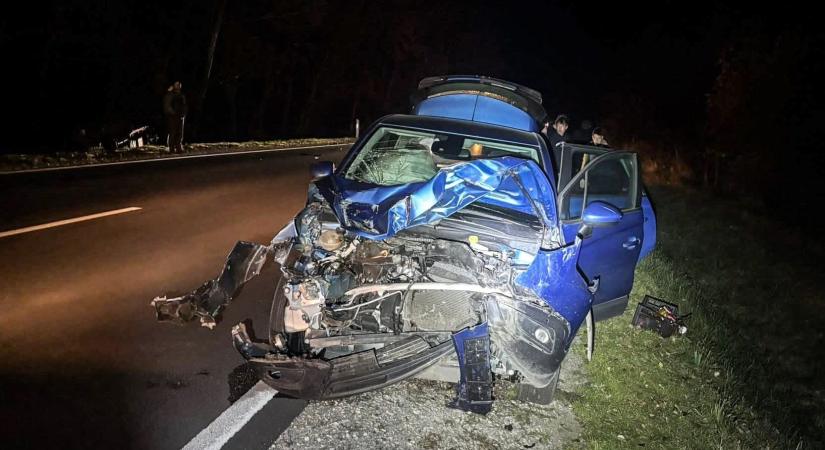 Baleset Haláp közelében: öt ember kórházban