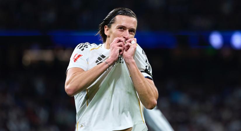 Brutálisan nagy gólt rúgott a Real Madrid futballistája
