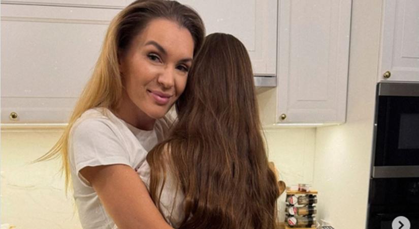 Hódi Pamela és Berki Krisztián lánya 12 éves lett